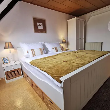 شقة Ferienwohnung-strand-edomsharder-hof-nordstrand نوردستراند